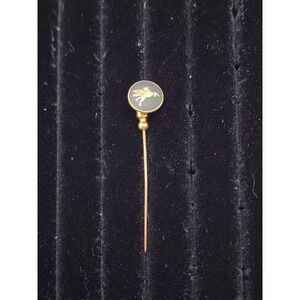 Rare Vintage 12KT Gold Filled 1/10 10K Exxon Mobil Lapel Pin- Pegasus Logo
